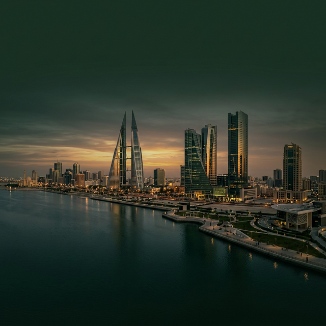 Bahrain skyline